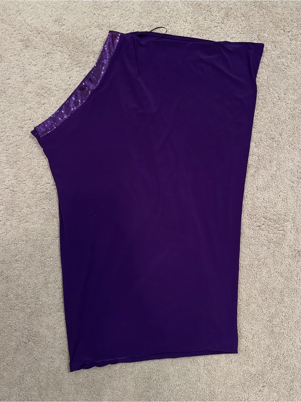 Morgan 4 Ever Purple Dress Top